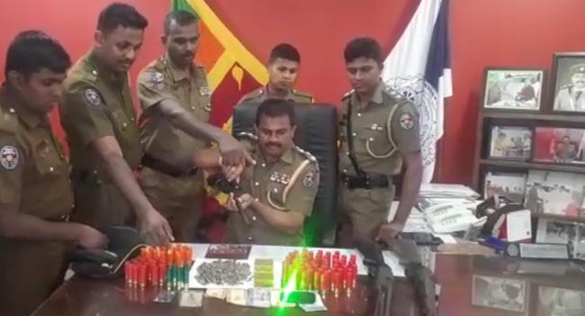 Modified sniper & other weapons found in Beruwala